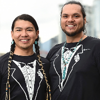 Dr. James Makokis and Anthony Johnson 
