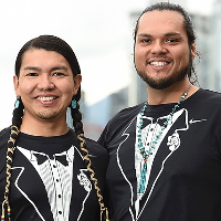 Dr. James Makokis and Anthony Johnson 
